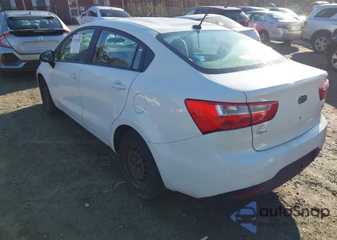 2013 Kia Rio Lx из США, поврежденный, VIN KNADM4A33D6110580